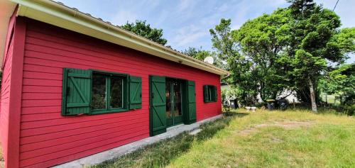 Résidence Lachanau - 133 - Chalet chaleureux à 600 mètres du Lac d'Hourtin idéal pour 4 personnes MAE-7591