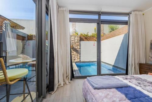 Exclusive Heated Pool Chalet for a Luxury