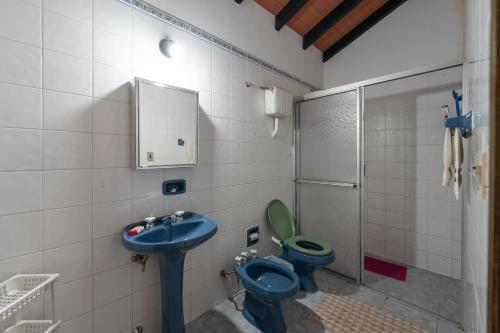 Ванна кімната в Casa Bea