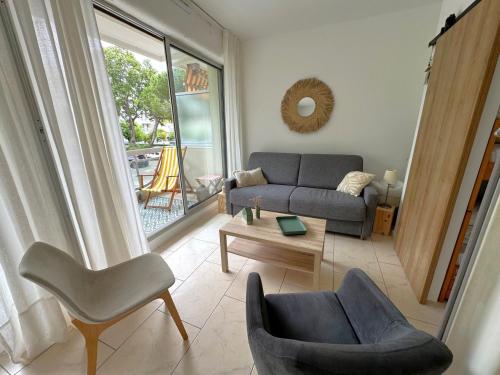 Appartement à Arcachon : Plage à 50m, Terrasse, Parking, WIFI, 4 Pers - FR-1-474-266