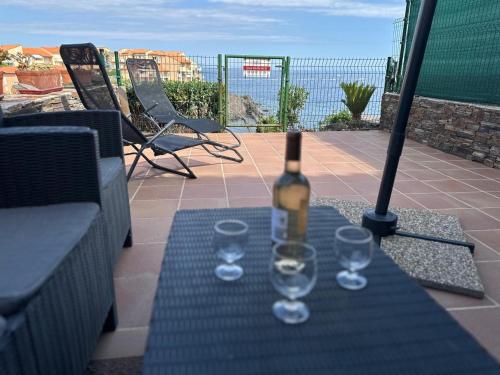 Charmant T2 à Port-Vendres, accès direct plage, parking privé - FR-1-309-430