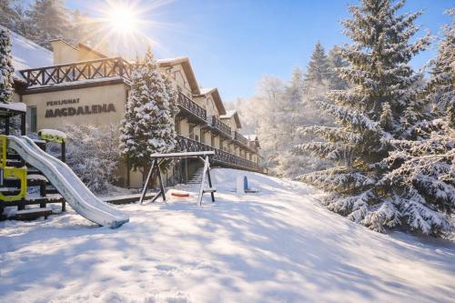 Pensjonat Magdalena - w cichym i spokojnym miejscu - zwierzęta akceptowane, bezpłatny parking
