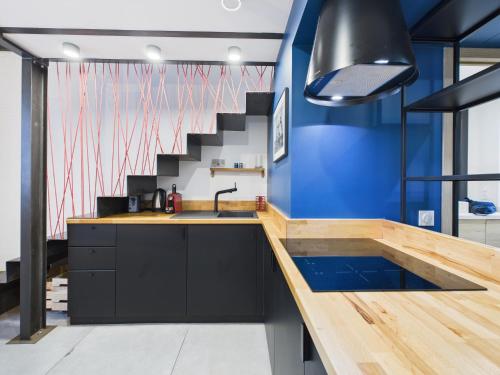 LE CHANCEUX fabuleux duplex en design, pour loisir en couple ou congrès