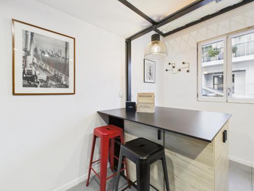 LE CHANCEUX fabuleux duplex en design, pour loisir en couple ou congrès