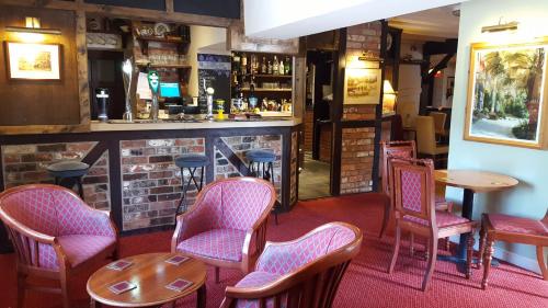 The lounge or bar area at The Walnut Tree