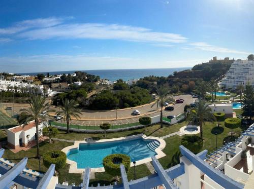 Apartamento en Mojácar Playa con vistas al Mar y Piscina