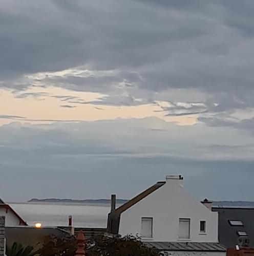 Quiberon, petite vue sur mer et Belle-ile