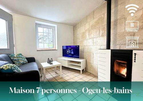 Charmante maison 7 personnes à Ogeu-Les-Bains
