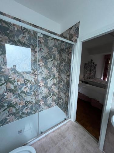 Koupelna v ubytování Locanda Seggiovia