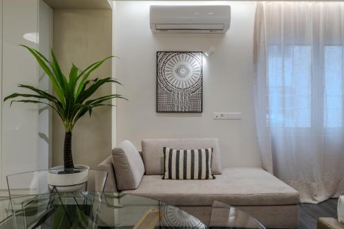 Zona d'estar a Athensis Central Suites