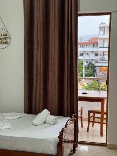 Llit o llits en una habitació de Villa Mare Blue