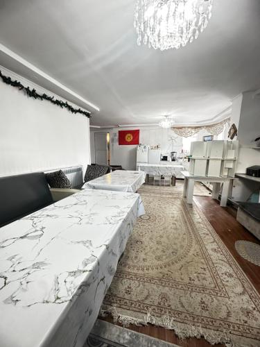 Et opholdsområde på Nomadstan CAPSULE Hostel
