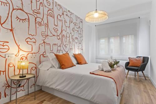 Picasso, para 6 personas, espacioso piso de diseño