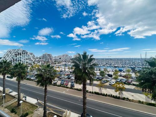 GRAND T2 magnifique vue sur le port Parking clim wifi