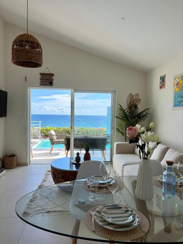 Villa Ar Mor - Oceanfront pool & Saint-Barth view