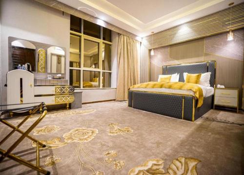 Katil atau katil-katil dalam bilik di Lambert ApartHotel