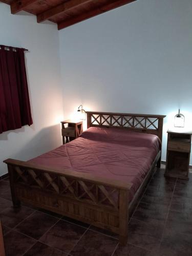 Llit o llits en una habitació de LOS SAUCES