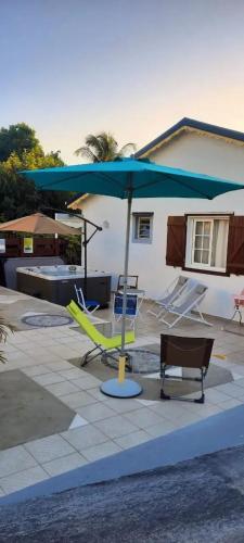 Villa confortable avec vue mer à Petit-Canal