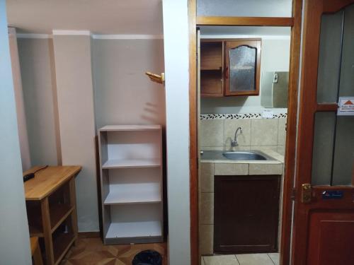 Cuina o zona de cuina de Andes Hostel