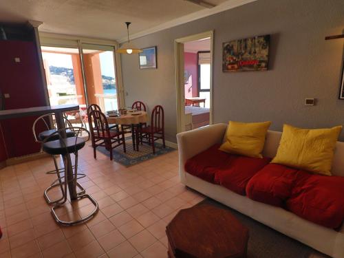 Appartement 2 pièces, 4 pers., vue mer, piscine et parking - FR-1-472A-145