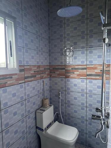 Et badeværelse på APPARTMENT OR tambo