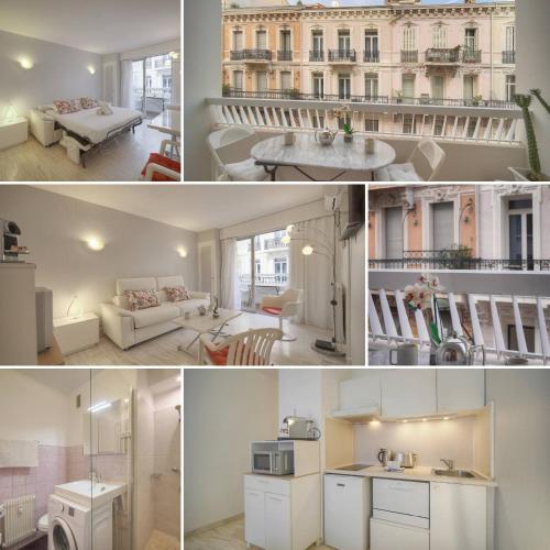 FRGK Victoria 3 Central Cannes studio Terrace, AC & Ultra-Fast Wi-Fi