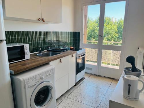 Appartement calme donnant sur le Stade Vélodrome