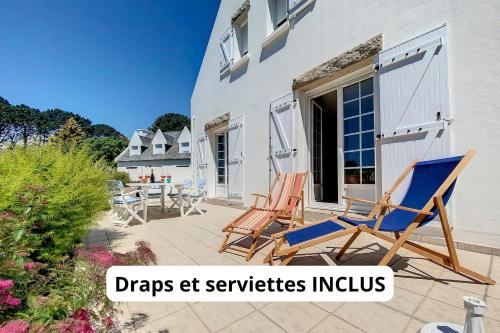 PORT DUN - Vue mer, 500 m plage, Tennis - C36