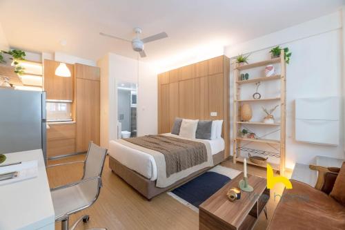 Kypseli's Dreamy Studio Your Cosy Greek Oasis!
