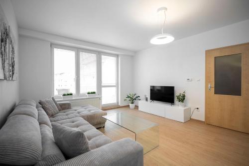 ALURE RESIDENCES 15 & 24h self check-in, private parking in front of the apartment building included, new building, CITY CENTER