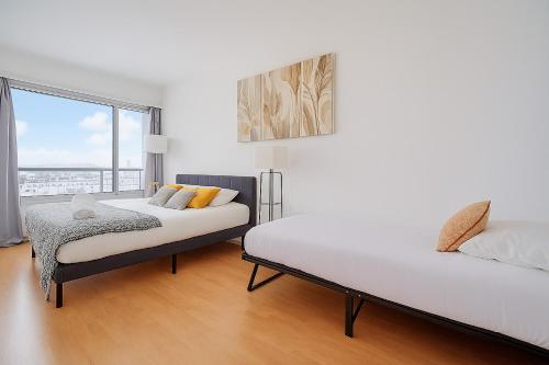 Eiffel Tower Grand Appartement 3 Chambres Panoramique Paris Vue with Parking & AC