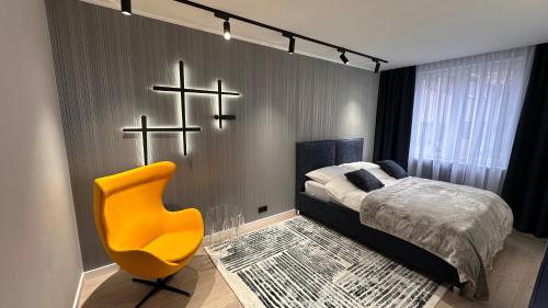 Designerskie dwupokojowe mieszkanie w centrum