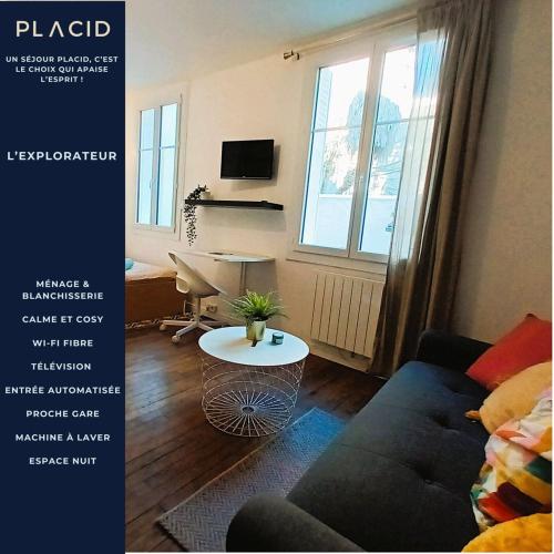 L'Explorateur - Gare - Cozy - Wifi - TV