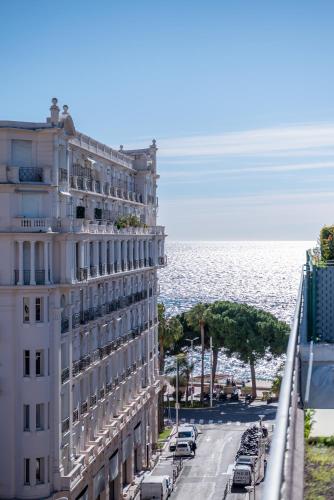 Terrasse Vue Mer - 2BR - Parking - Croisette 50m