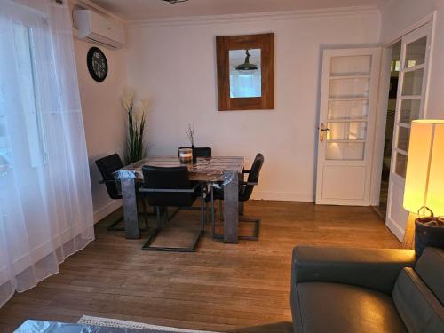 Zona d'estar a Chez Anna