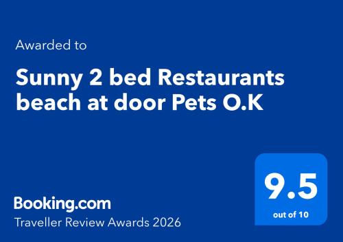 a screenshot of the sunni bed restaurants beach at door pets oks at Sunny 2 bed Restaurants beach at door Pets O.K in Sydney