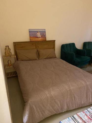เตียงในห้องที่ Single room Jimi
