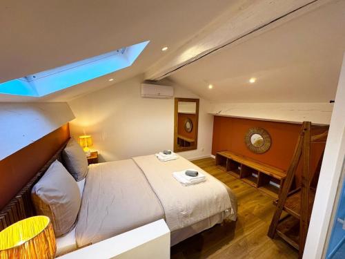 #Sète Duplex design Centre Clim & WiFi