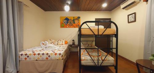 Postel nebo postele na pokoji v ubytování Casa Orión