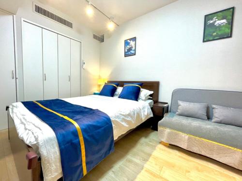 SELENTE 芝 Tokyo Tower - S6 - Luxury 2 Bedrooms with living room kitchen and balcony