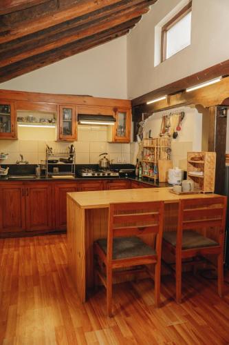Dapur atau dapur kecil di Patan Hideaway
