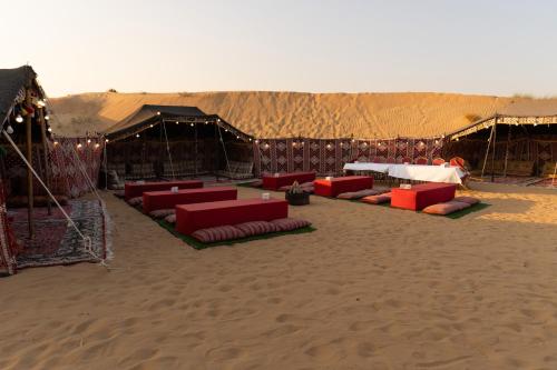 Overnight Desert Camping with Desert Safari Tour & BBQ Dinner