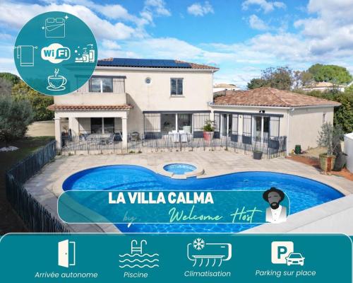 Villa Calma, Confort, Piscine & Jacuzzi
