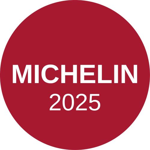 a red circle with the text michelin at Art Deco Imperial Hotel in Prague
