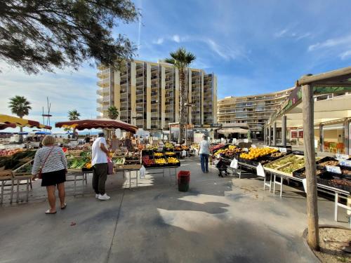 Canet-en-Roussillon T2 Pieds dans l'Eau avec Parking - Idéal 4 Pers