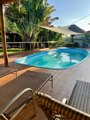 Refúgio com piscina privativa área gourmet completa - Private Pool House - Até 10 Pessoas