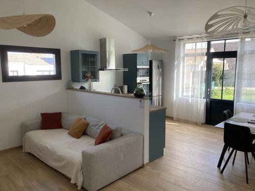 Eldhús eða eldhúskrókur á Charmante maison