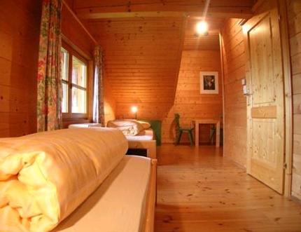 Posteľ alebo postele v izbe v ubytovaní Appartement Ramsau, Haus Fichte
