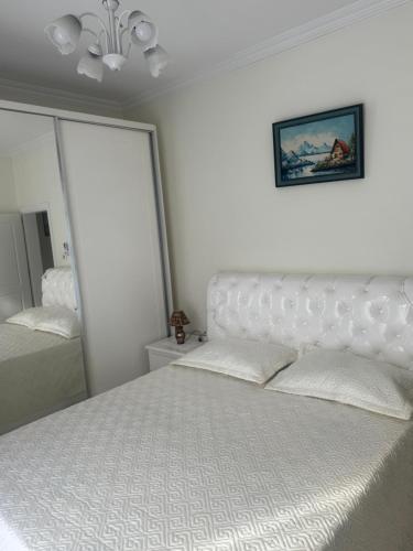 Llit o llits en una habitació de Apartament Oresti