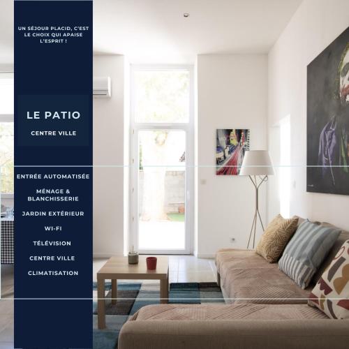 Appart le Patio I Centre-Ville et Calme absolu